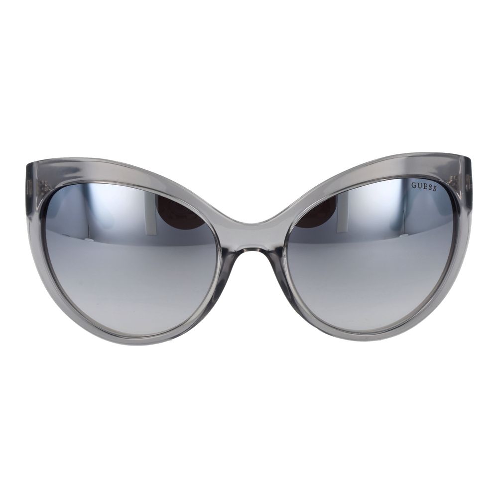 Gafas de sol de plástico gris Guess