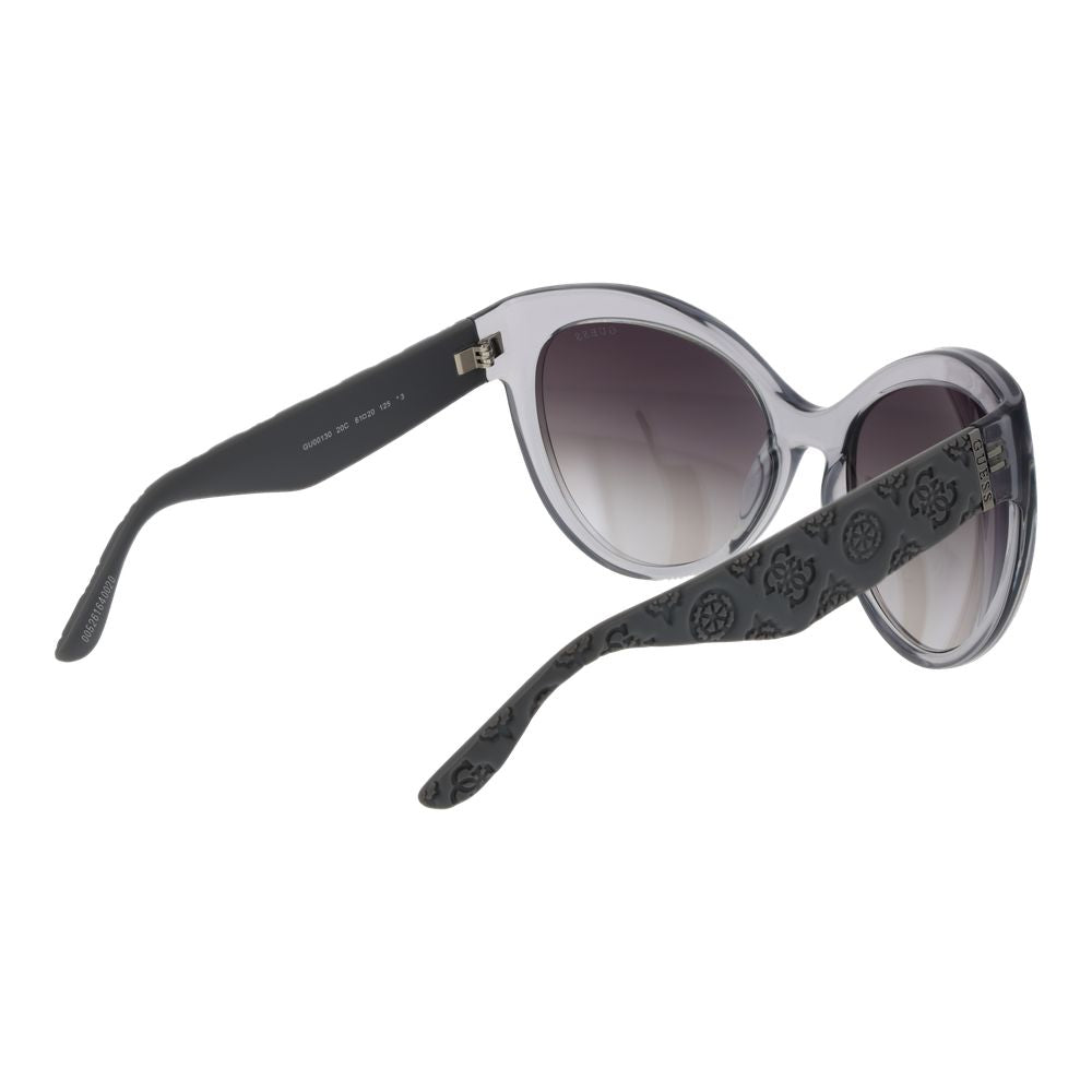 Gafas de sol de plástico gris Guess