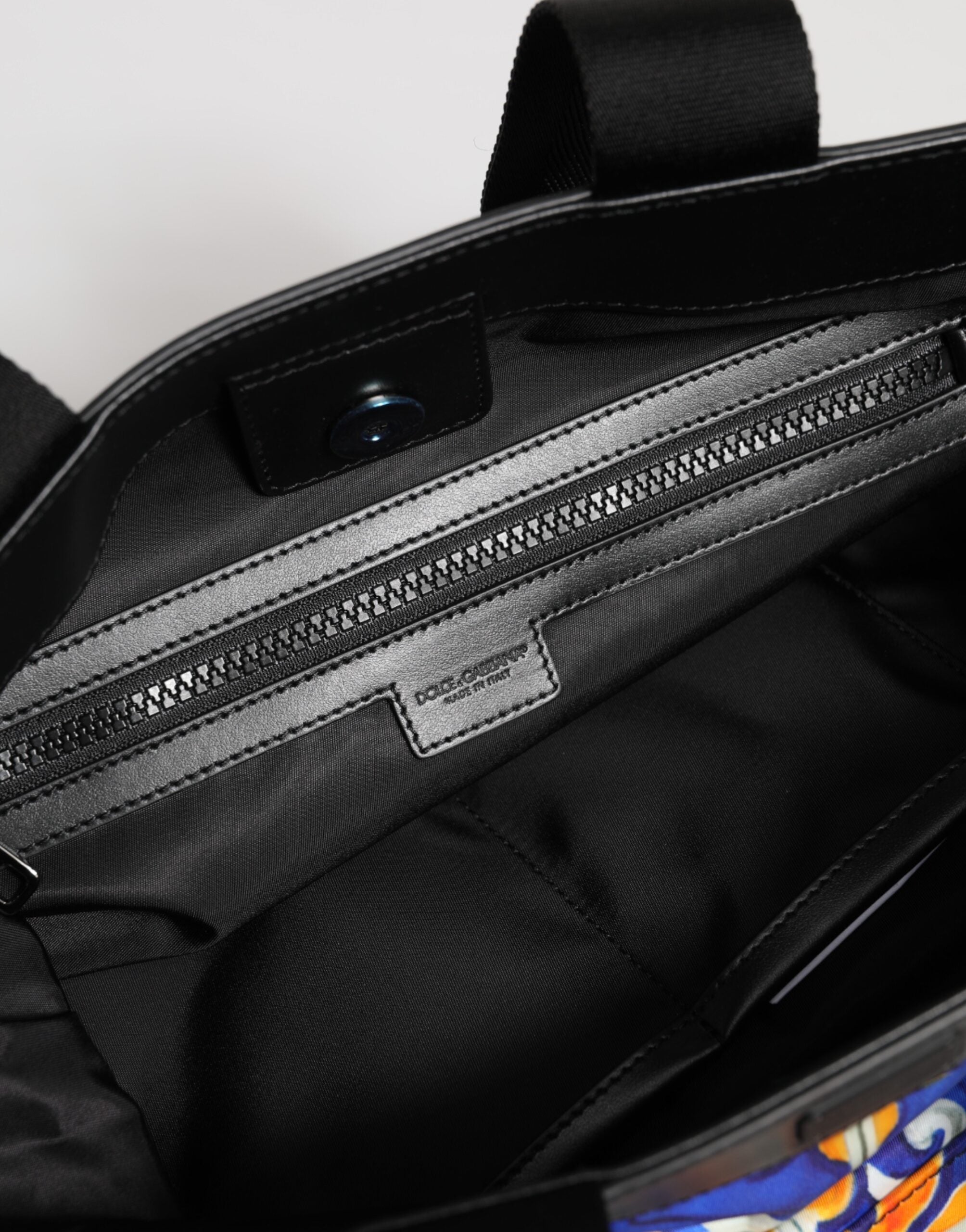 Dolce &amp; Gabbana Bolsa com alça de ombro com estampa maiolica multicolorida