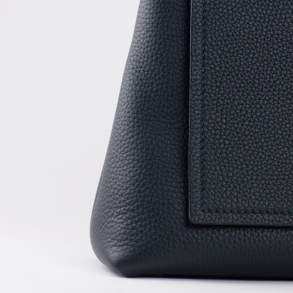 Bolsa Giada de couro azul