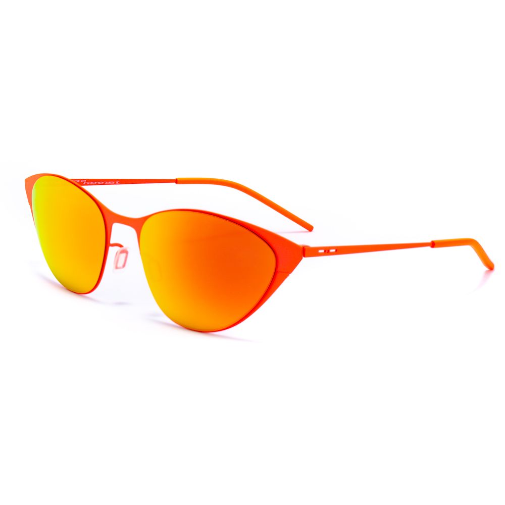 Gafas de sol italianas independientes de metal naranja