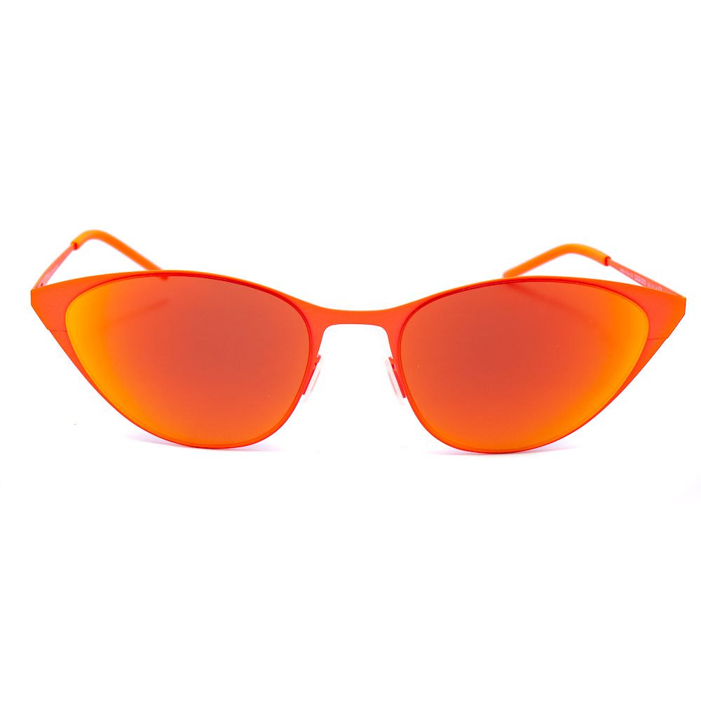 Gafas de sol italianas independientes de metal naranja