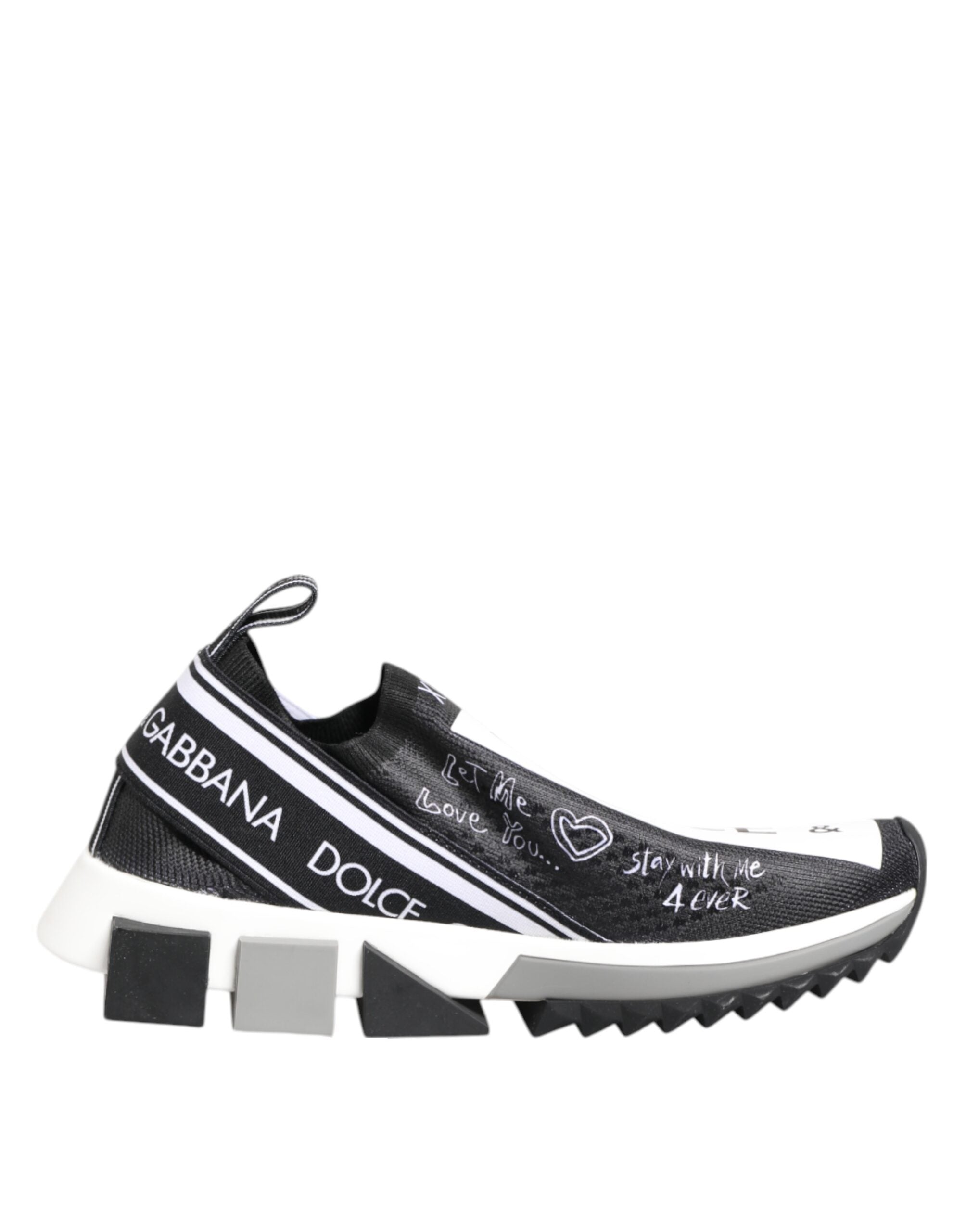 Zapatillas deportivas bajas Dolce &amp; Gabbana Sorrento en blanco y negro