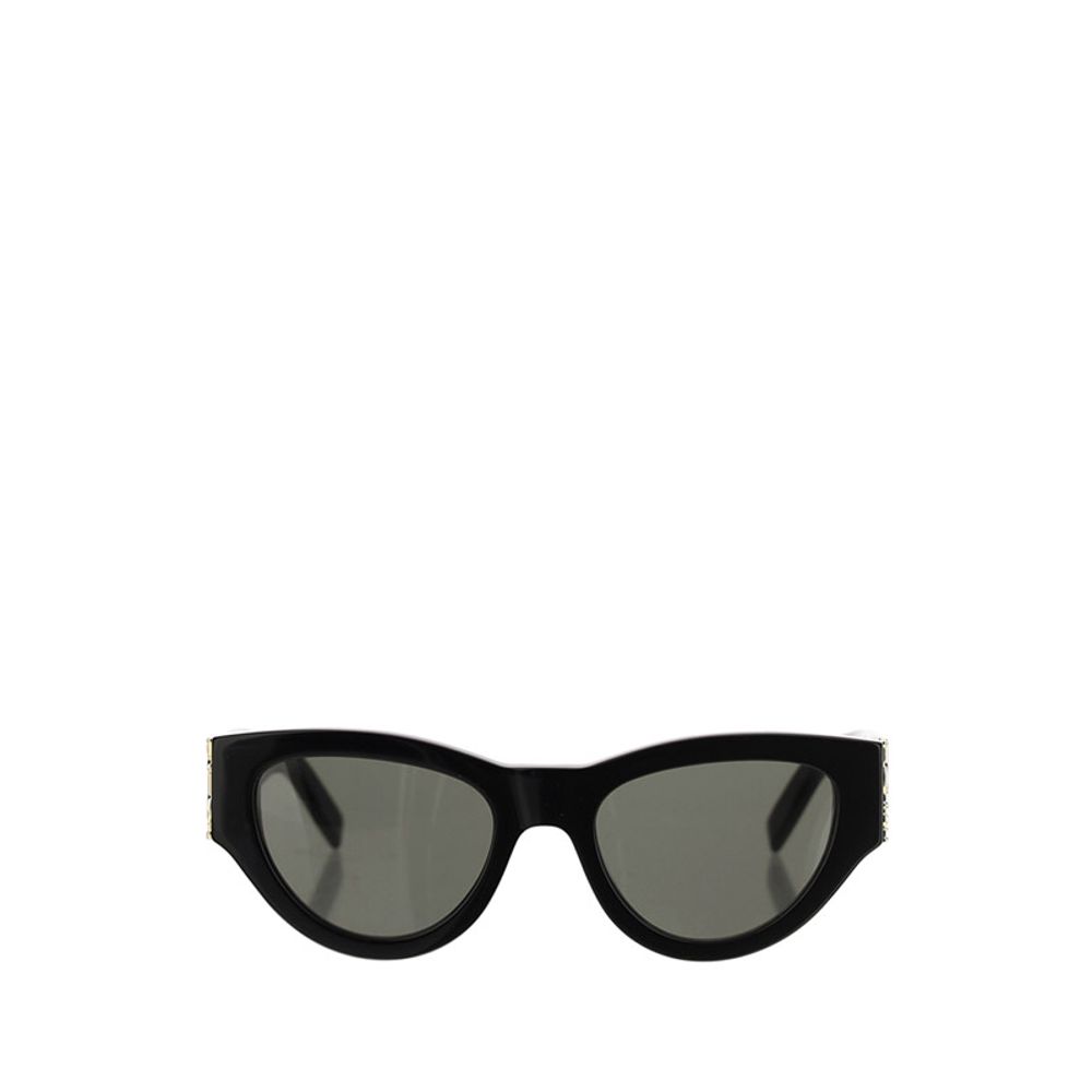 Óculos de Sol Saint Laurent em Acetato Preto