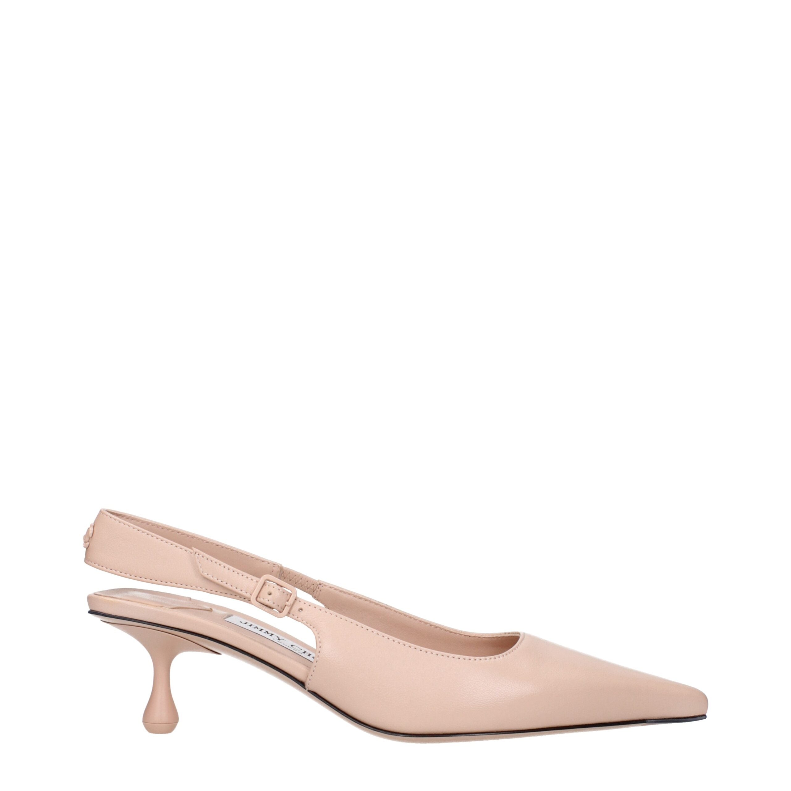 Jimmy Choo Pink Leather Pumps