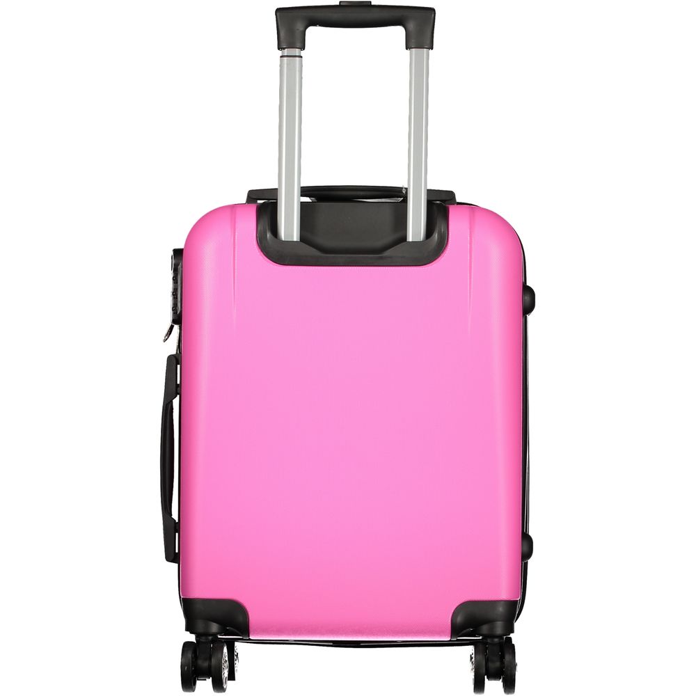 Laura Biagiotti Rosa Poliuretano Women Travel Bag