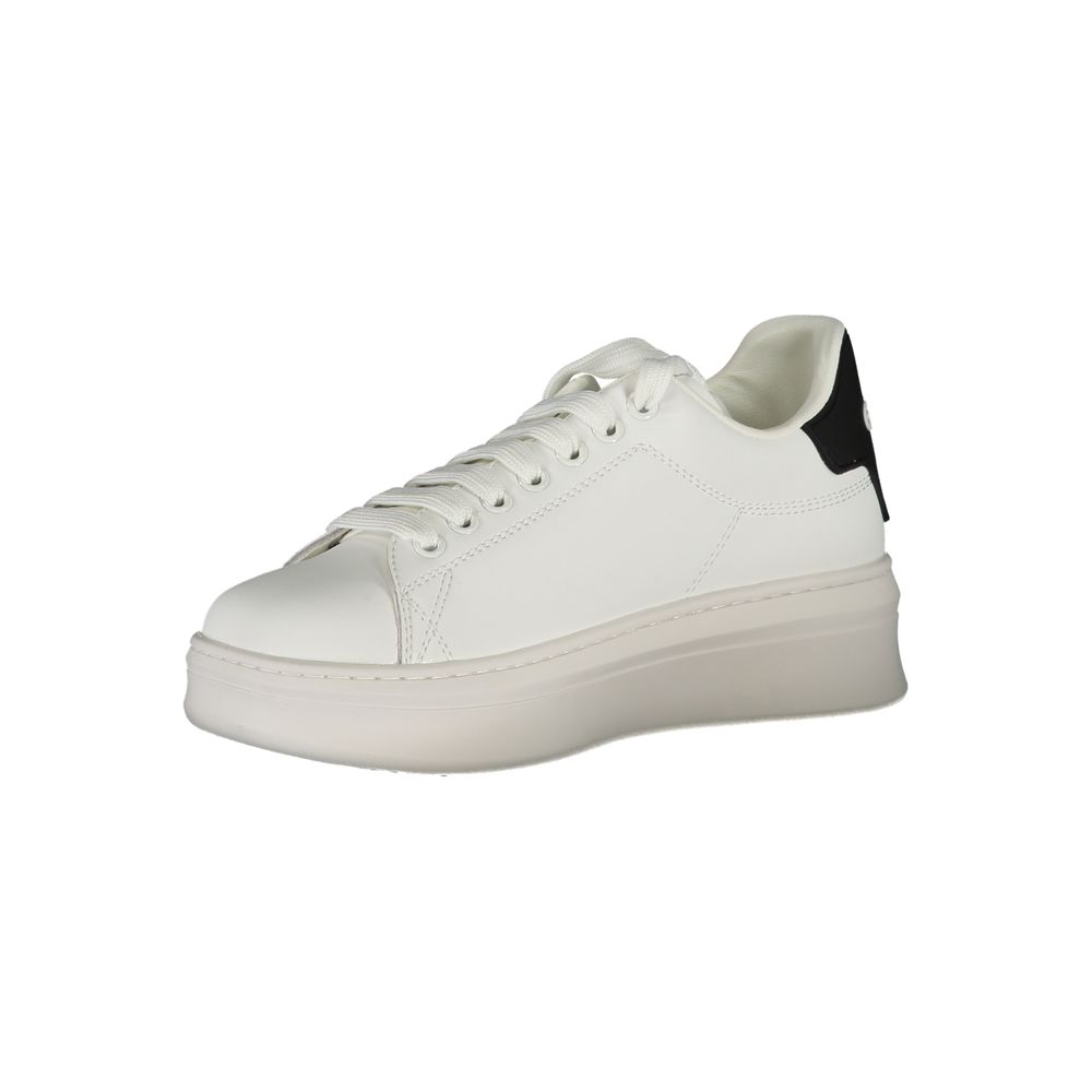 Gaelle Paris Bianco Poliuretano Women Sneaker