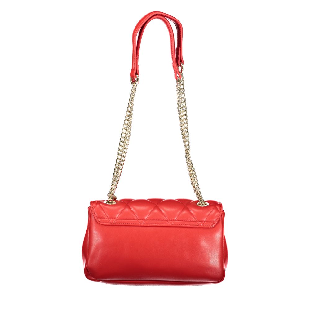Mario Valentino Red Polyurethane Women Handbag
