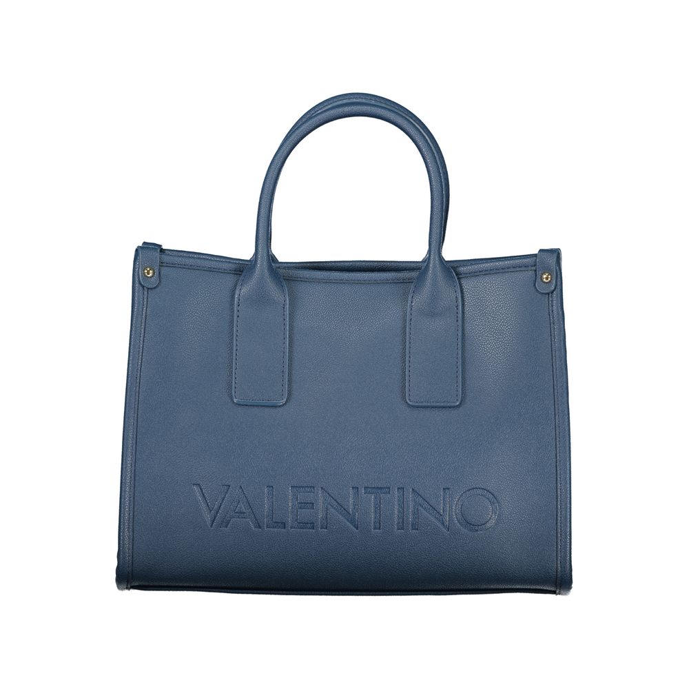 Mario Valentino Blu Polyurethane Women Handbag