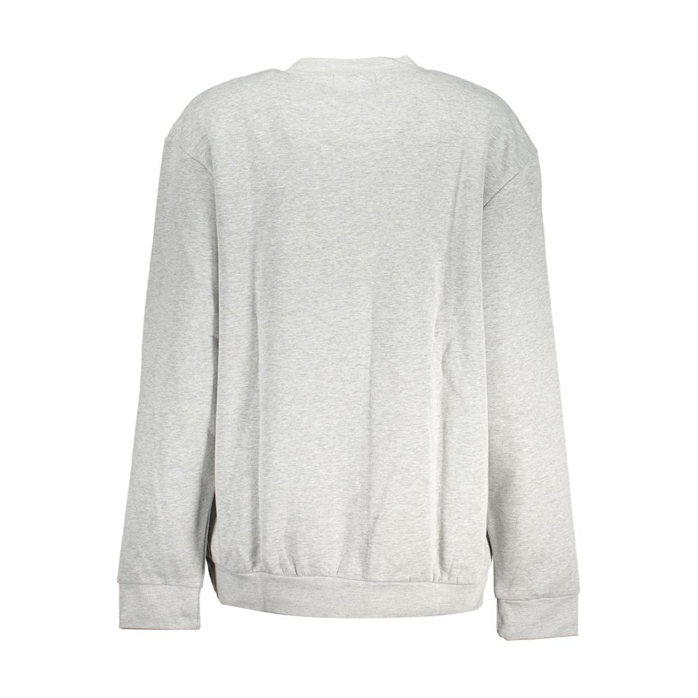 Cavalli Class Grigio Polyester Women Sweatshirt