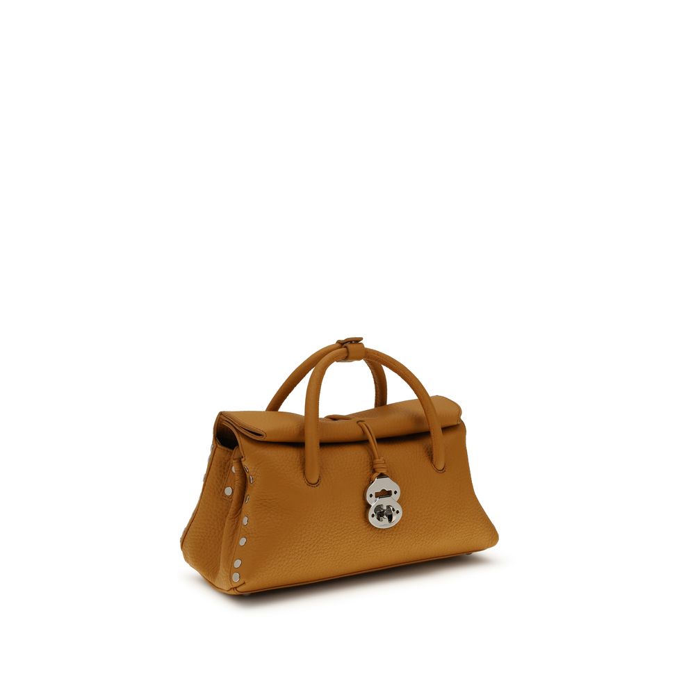 Zanellato Beige Calf Leather Bos Taurus Shoulder Bag