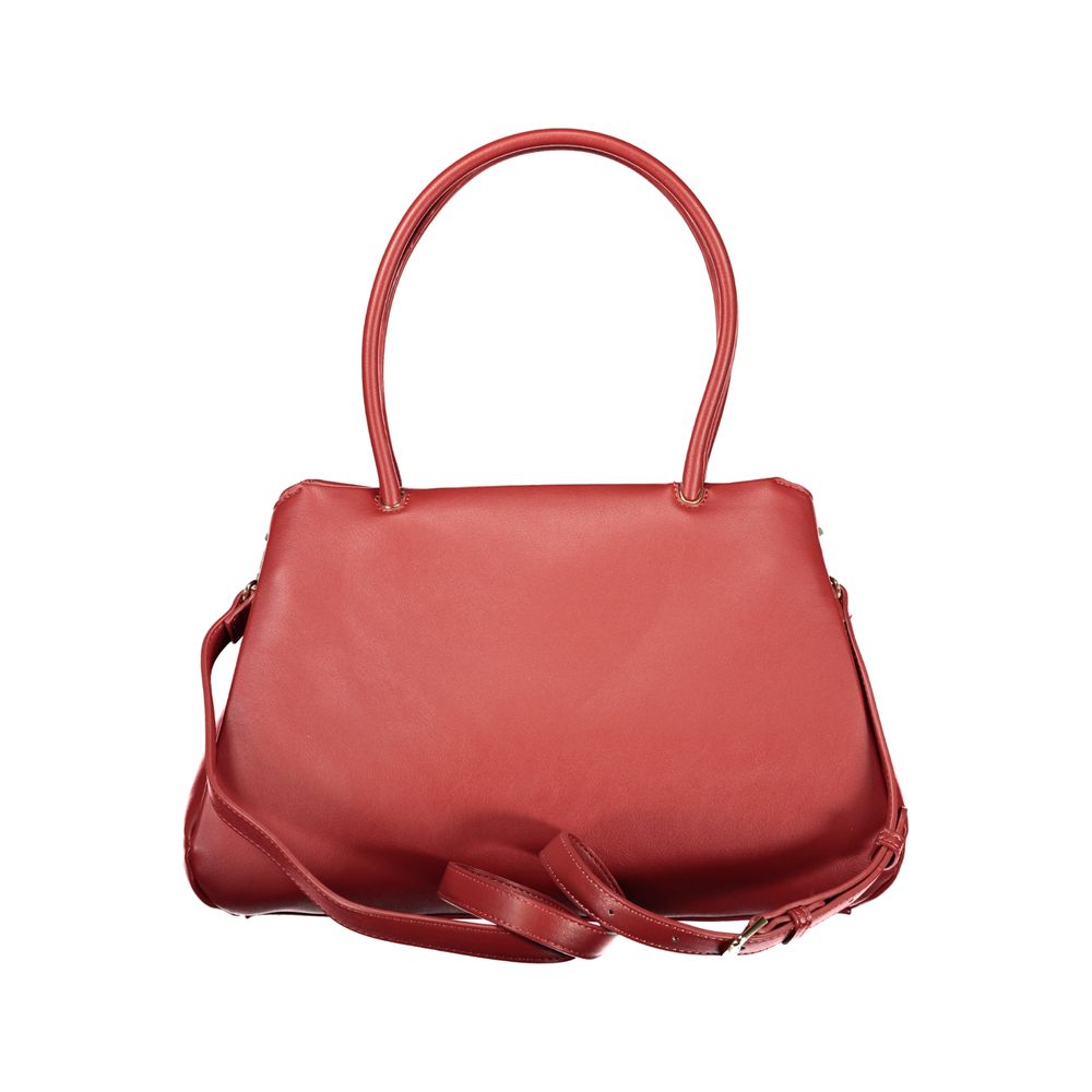 Mario Valentino Rosso Polyurethane Women's Handbag