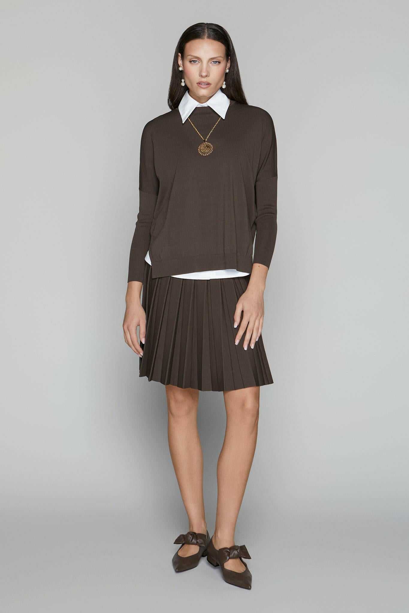 Infinity Skirt in Cocoa Apparalel