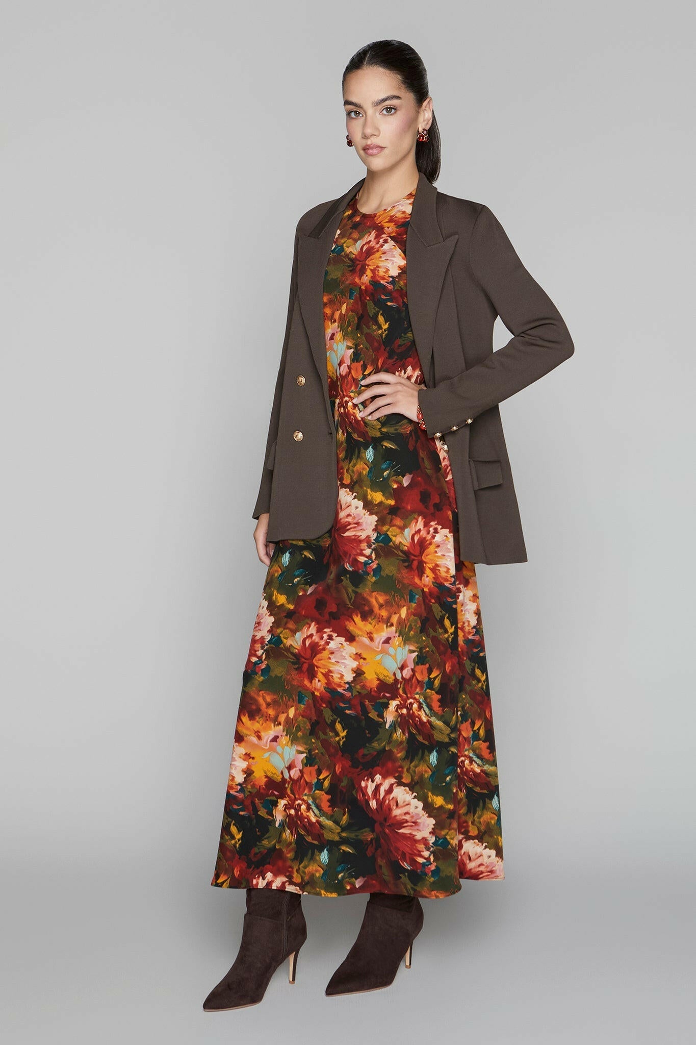 Darby Blazer in Cocoa Apparalel
