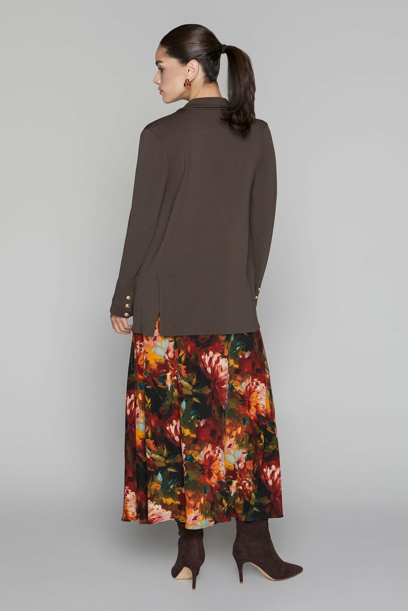 Darby Blazer in Cocoa Apparalel