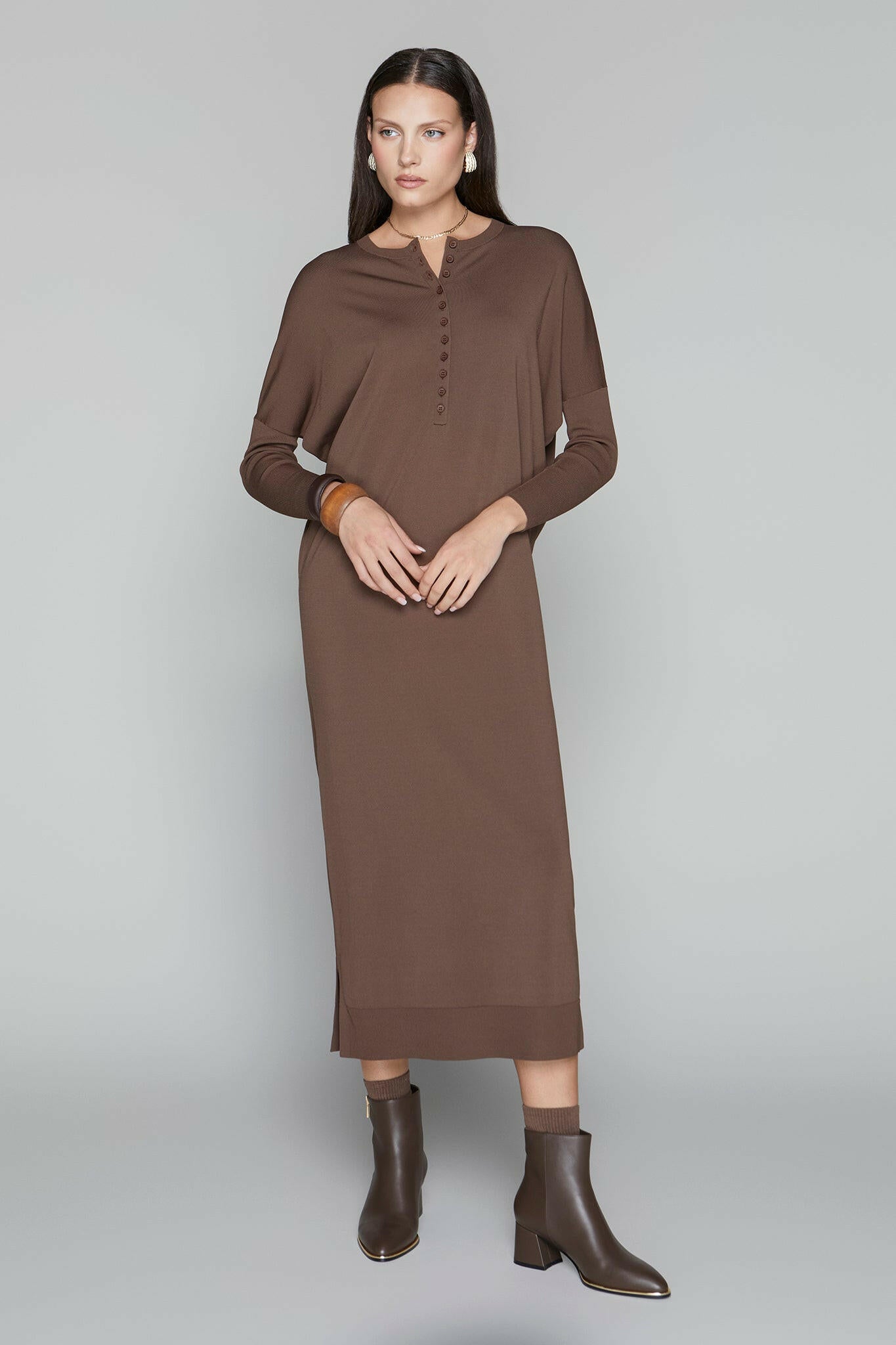 Wren Dress in Walnut Apparalel