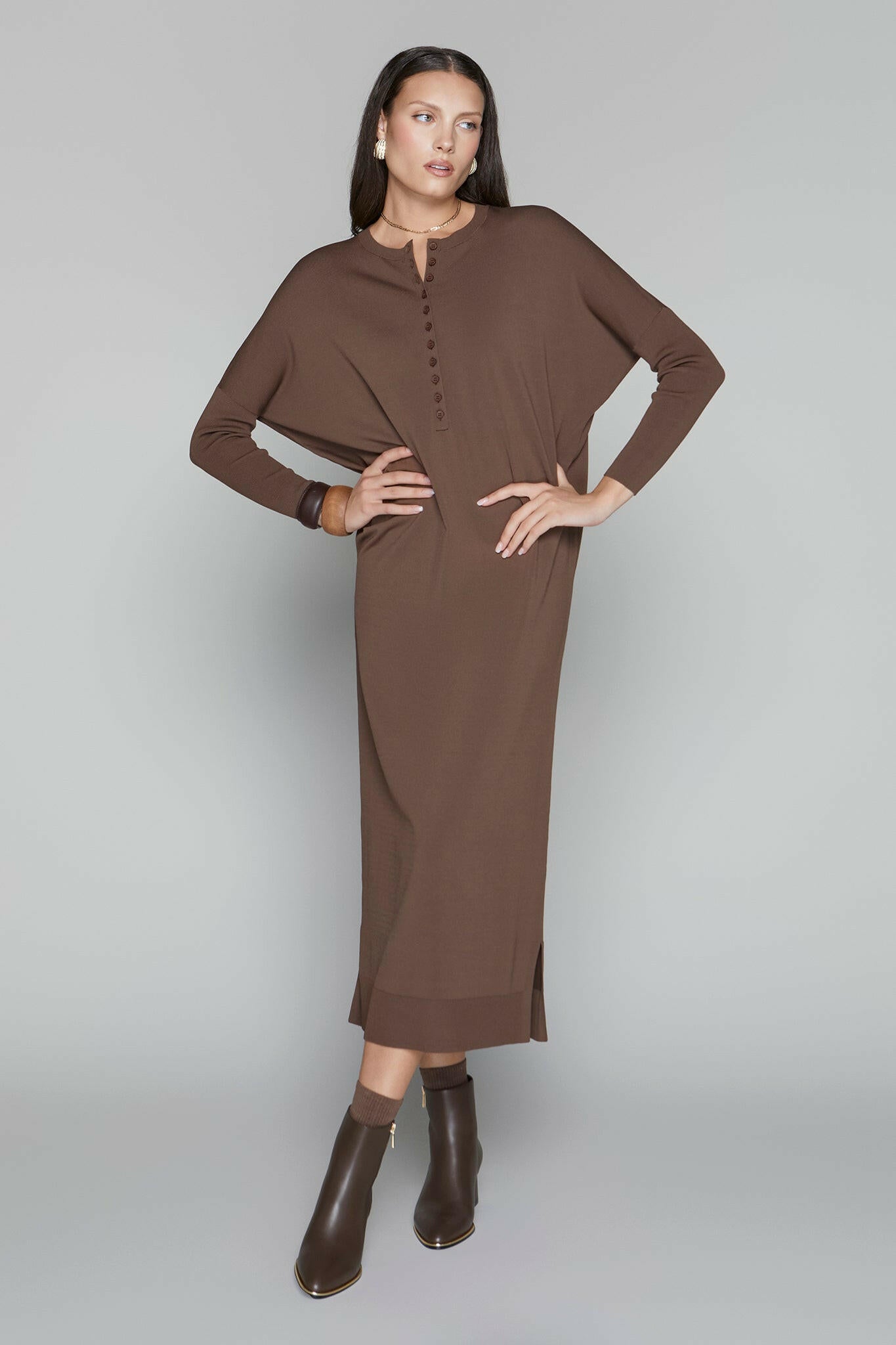 Wren Dress in Walnut Apparalel