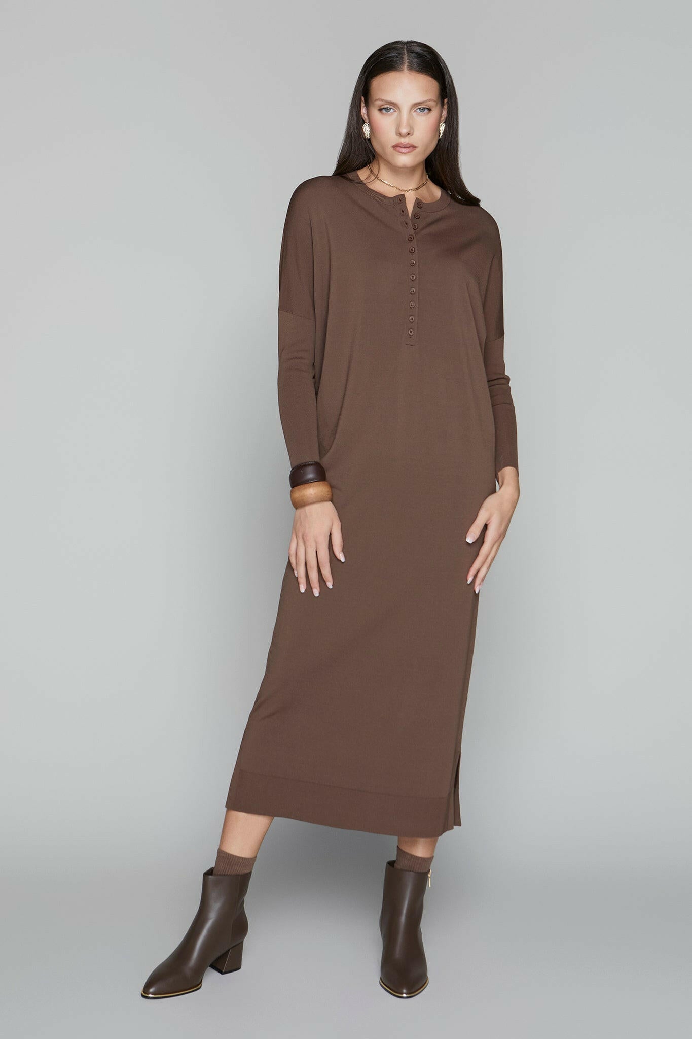 Wren Dress in Walnut Apparalel