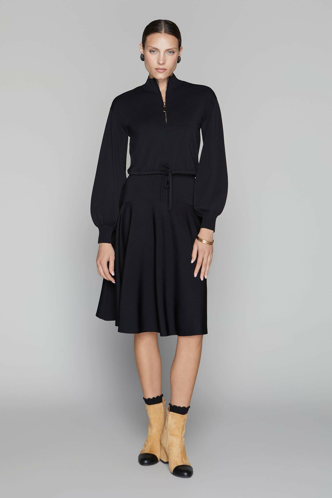Brighton Skirt in Black Apparalel