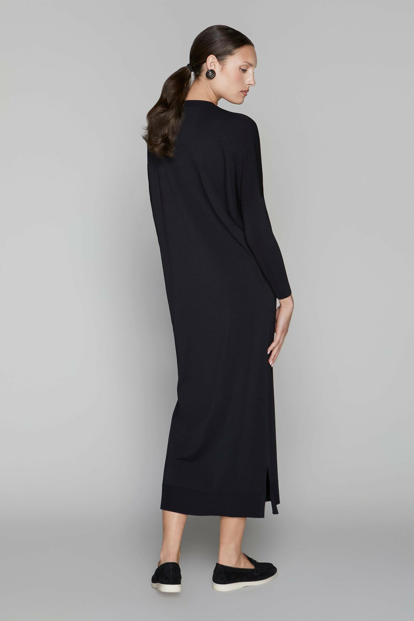 Wren Dress in Black Apparalel