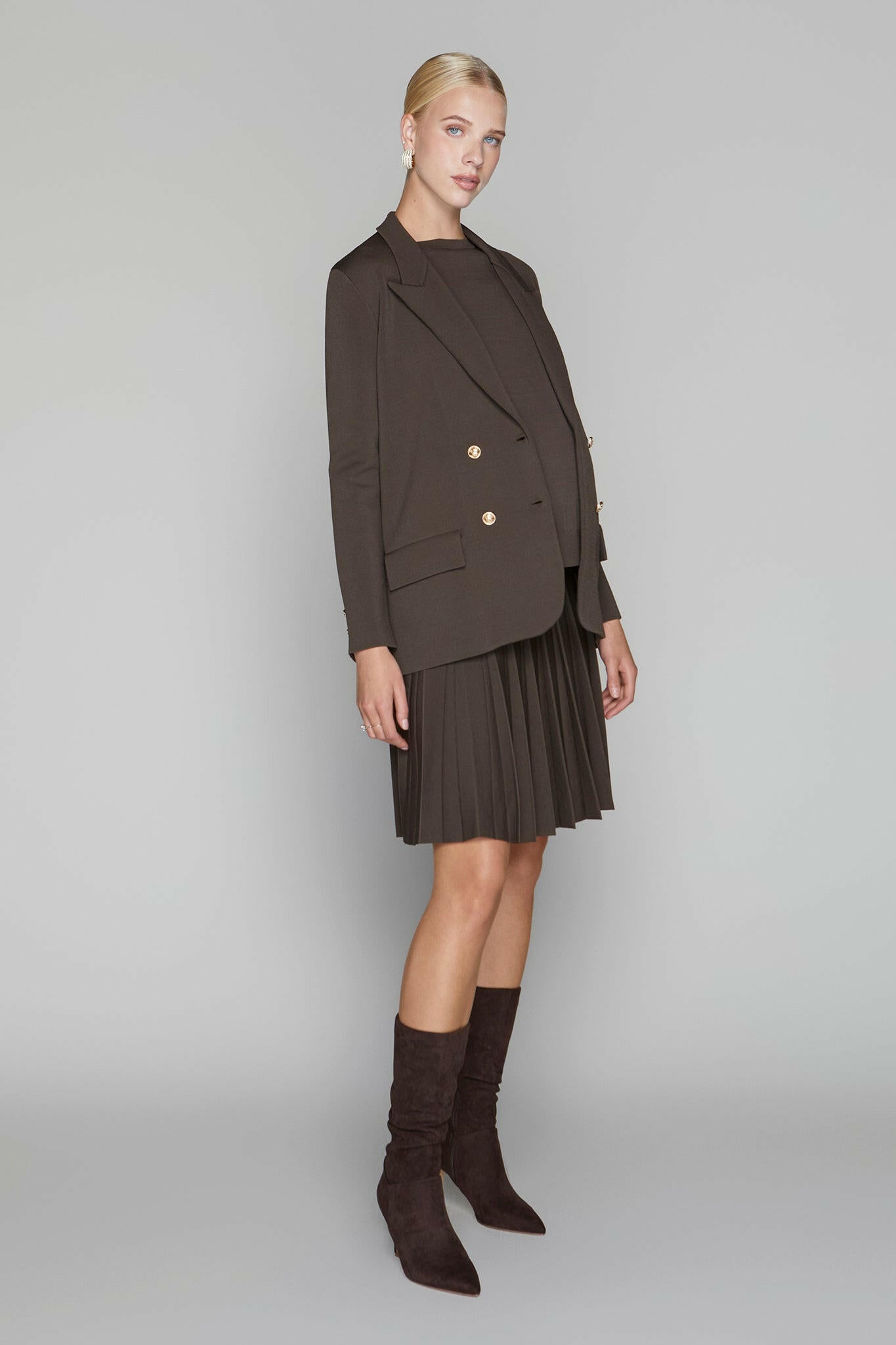 Montia Top in Cocoa Apparalel