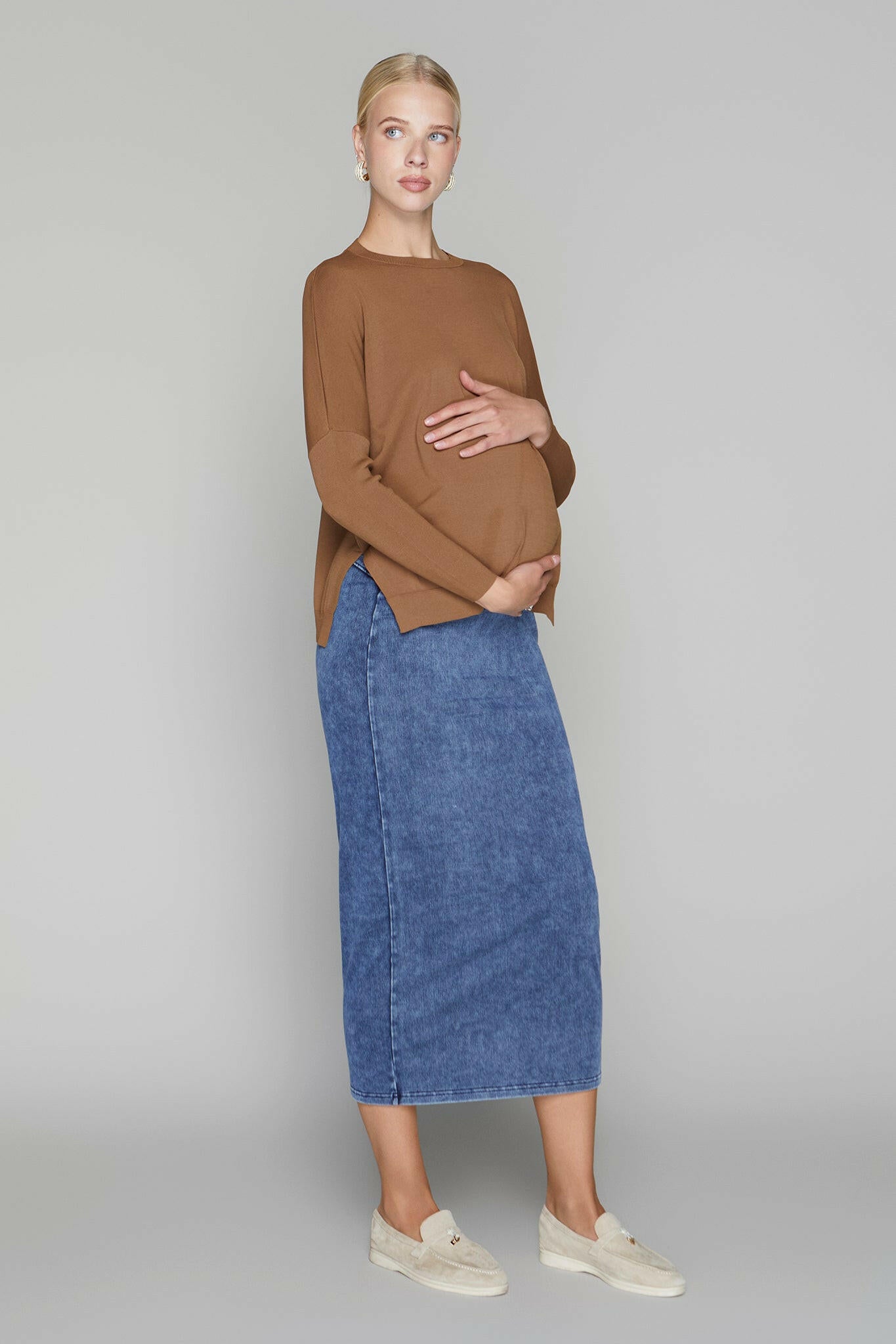 Montia Top in Cinnamon Apparalel