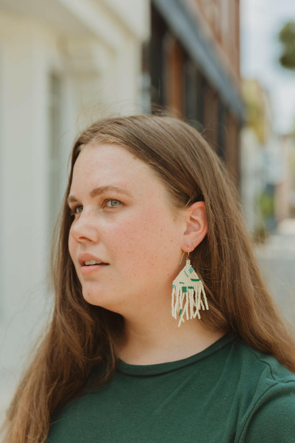 Artist Fringe Earring.