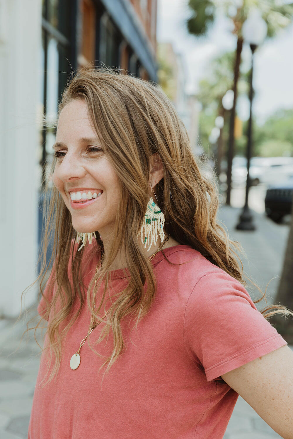 Artist Fringe Earring.