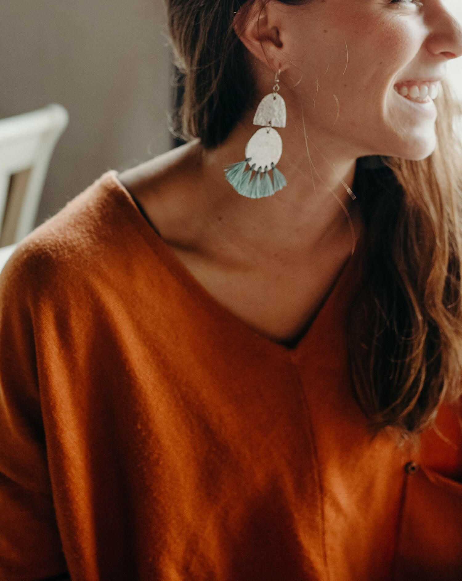 Bella Fringe Earrings.