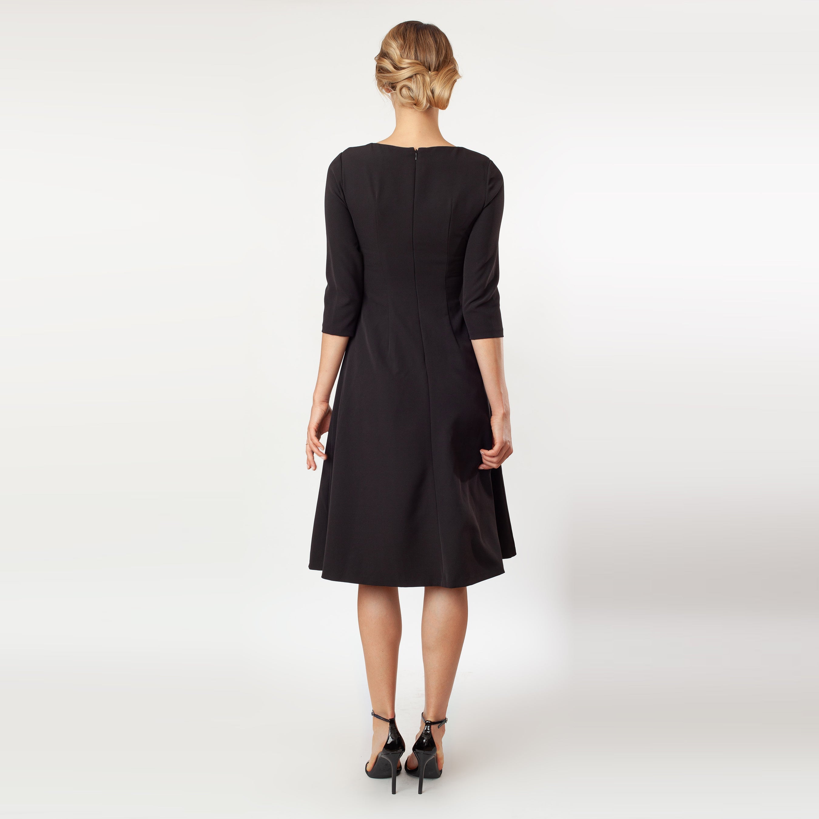 T-Length Side Tie Dress - MaraFormigone