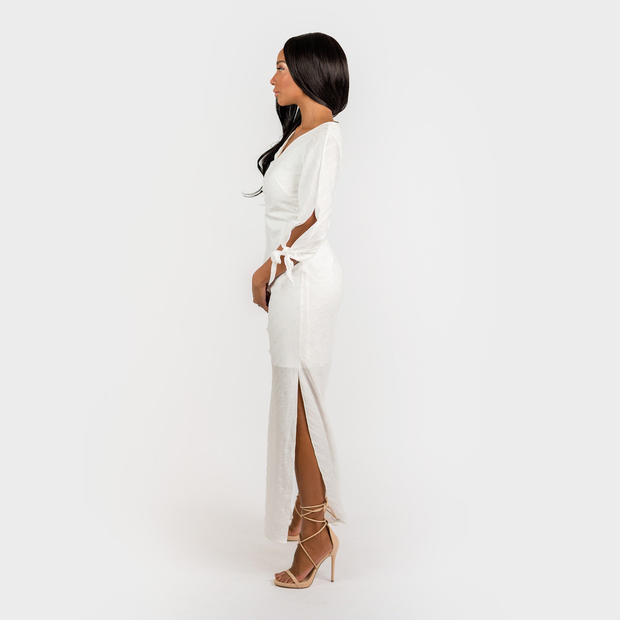 The Knotted Sleeve Side Slit Classic - MaraFormigone