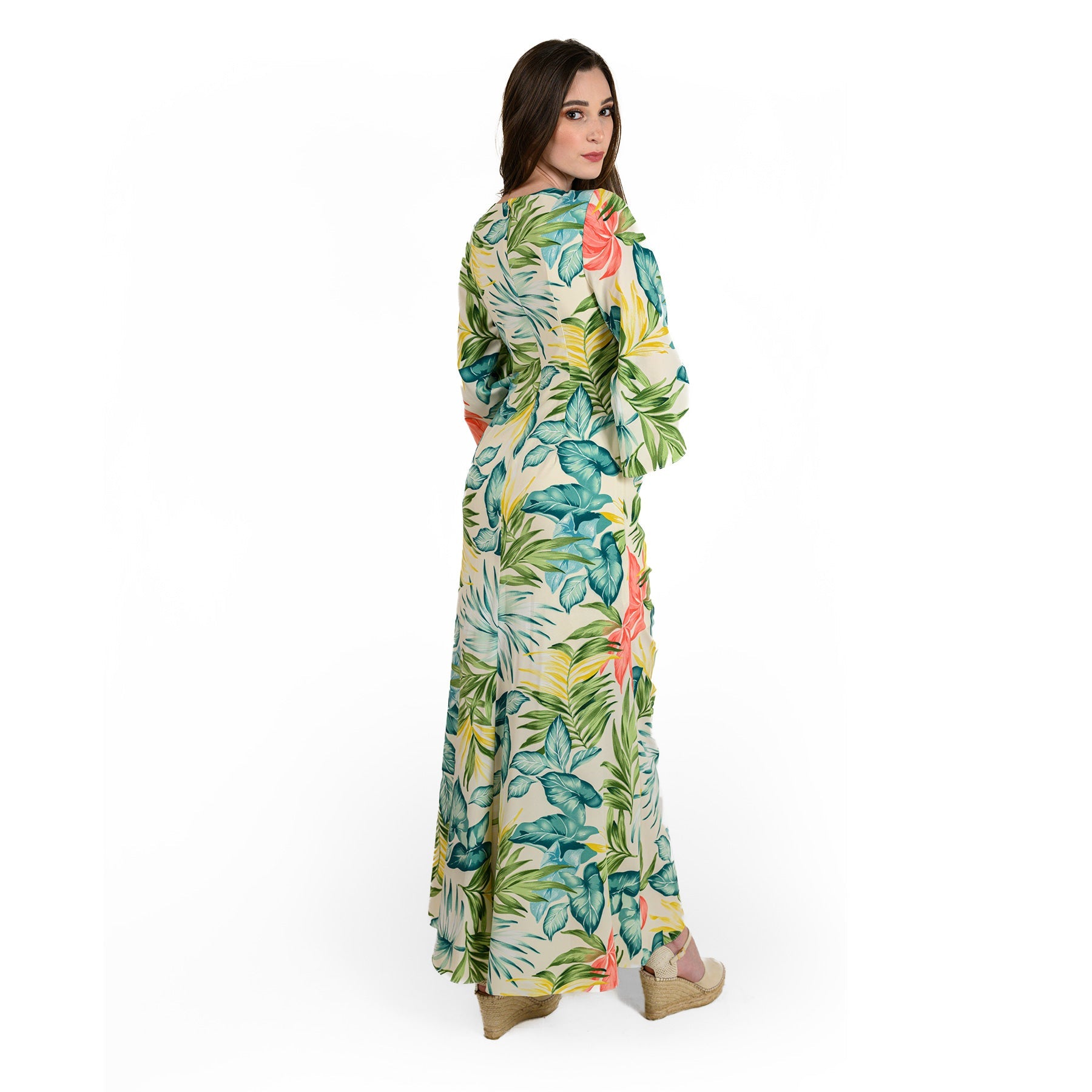 Rouched Side Maxi Dress - MaraFormigone