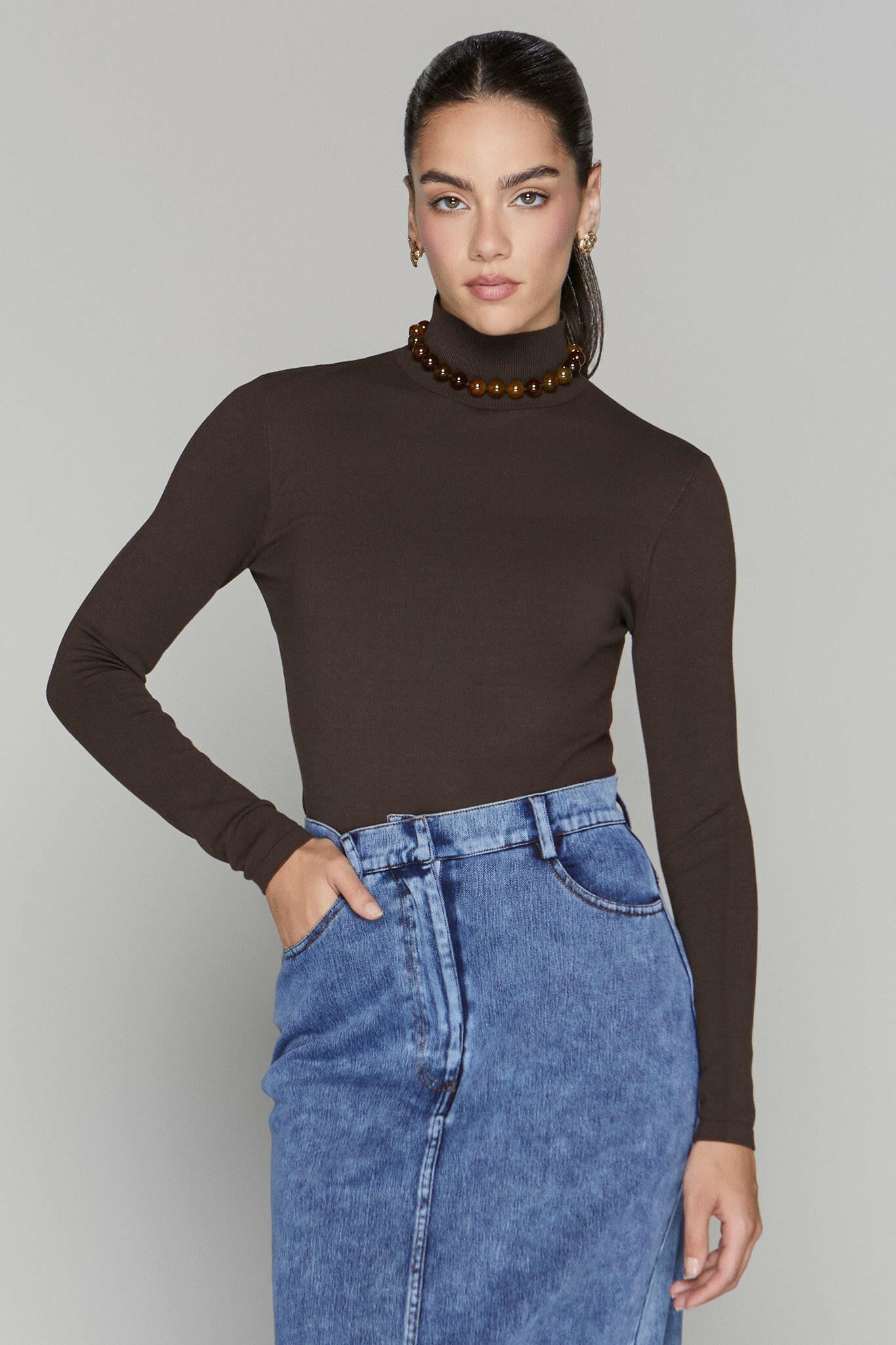 Camden Sweater in Cocoa Apparalel