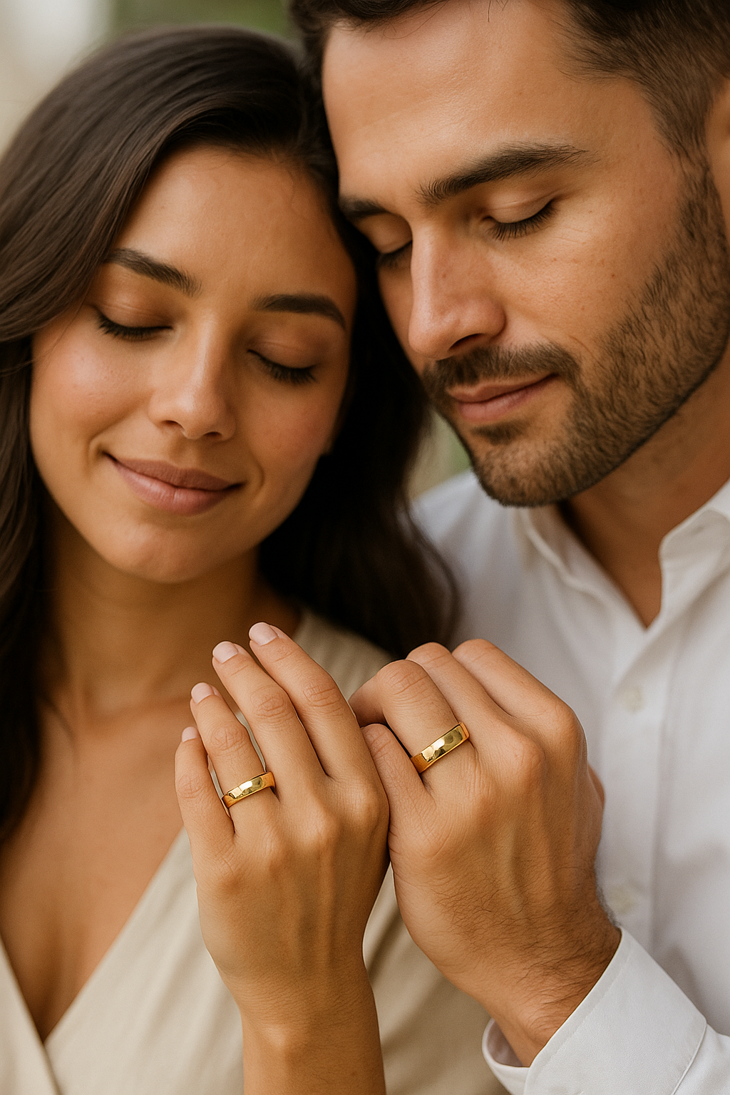Alice Elegant Gold Plated Couple's Ring MaraFormigone