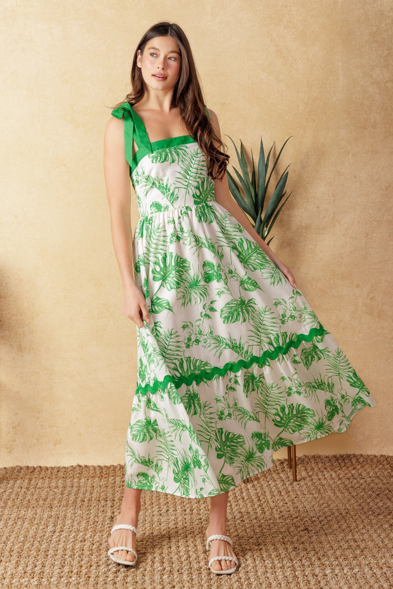 VESTIDO MIDI TECIDO FOREVER MINE