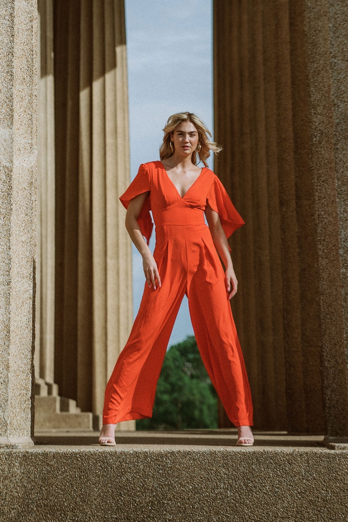 RAISED ON PROMISES STARS WOVEN JUMPSUIT - MaraFormigone