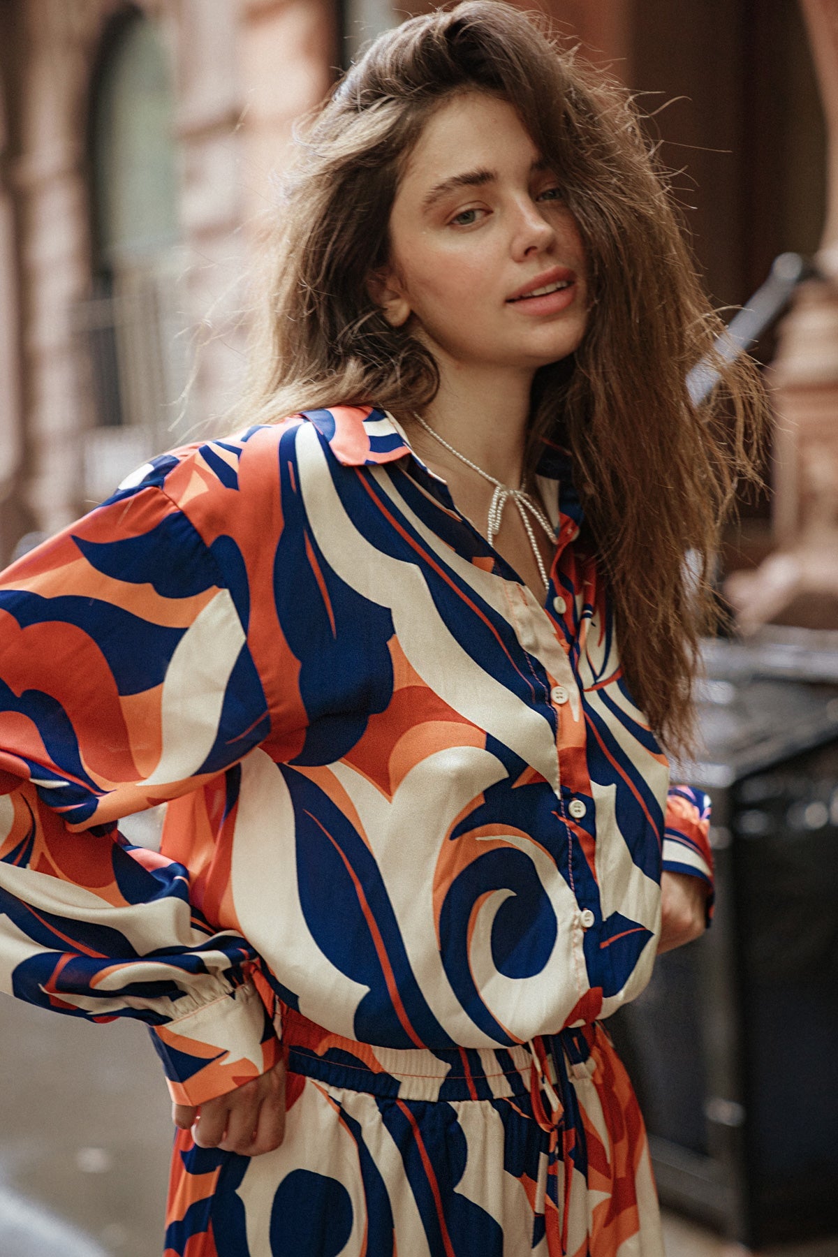 COME AROUND TO YOU WOVEN TOP - MaraFormigone