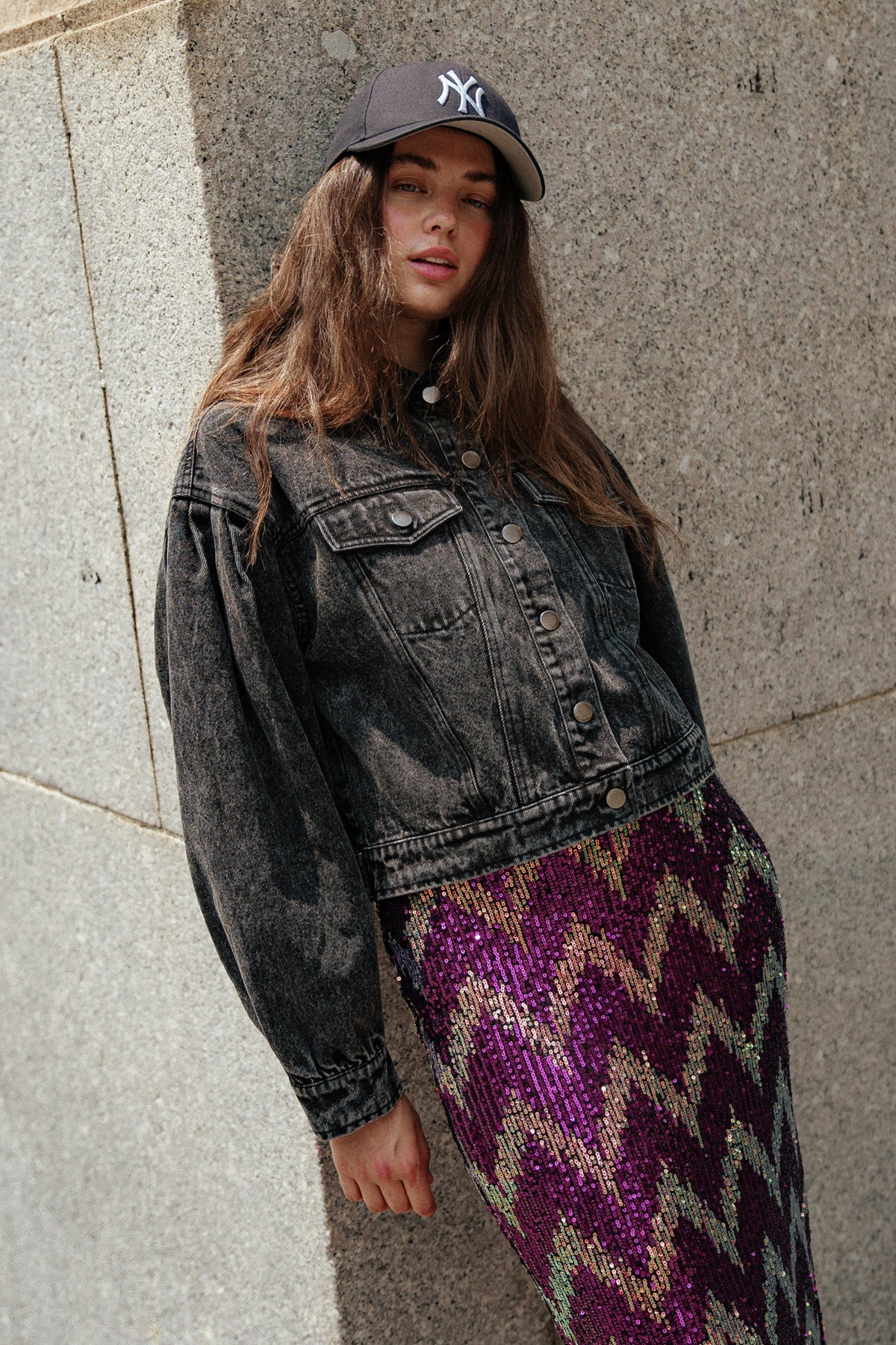 SEE YOU GO DENIM JACKET - MaraFormigone