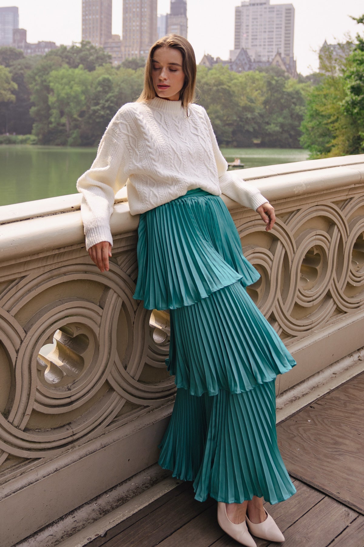 IN LOVE WITH ME WOVEN SKIRT - MaraFormigone