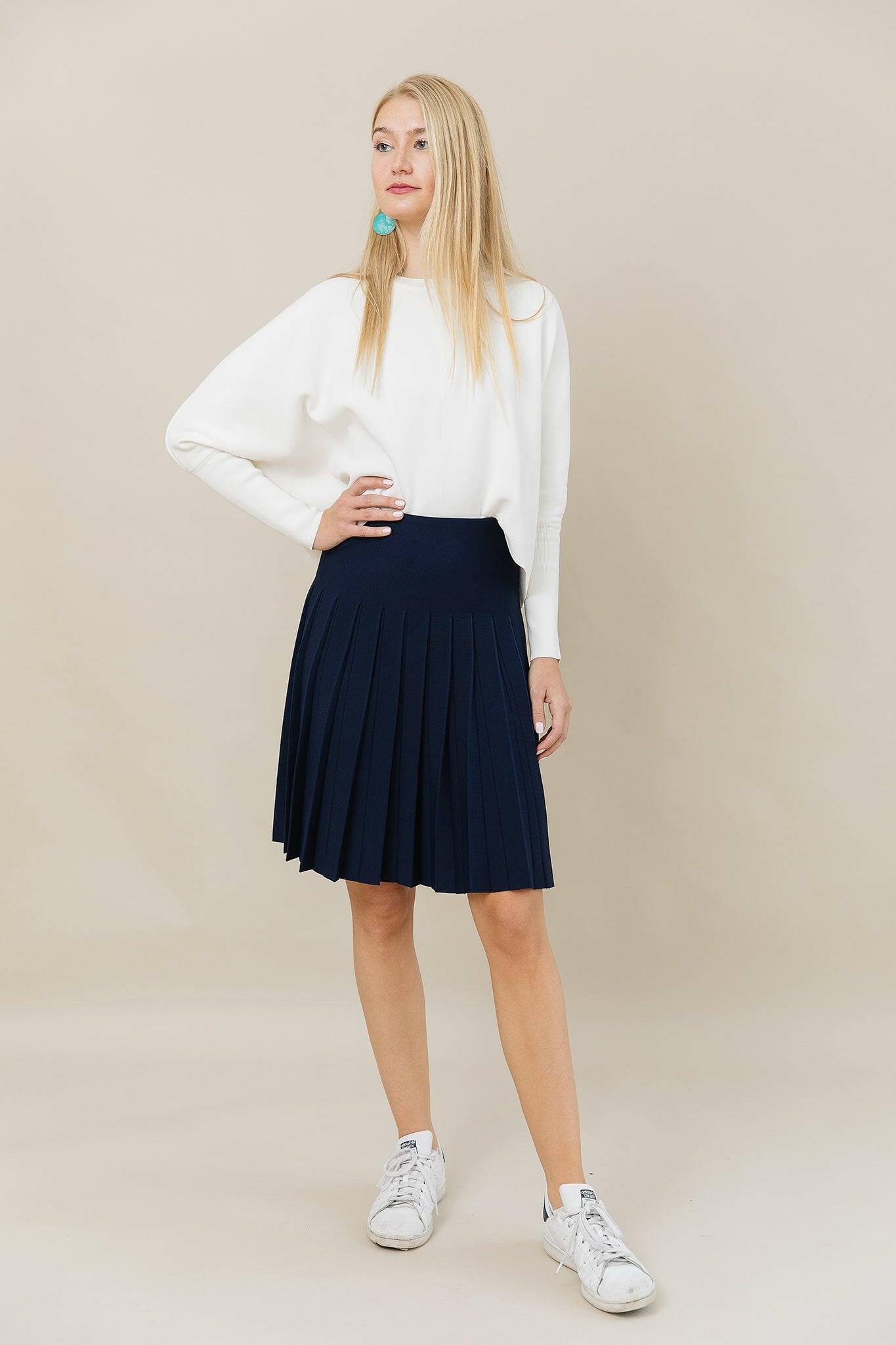 Infinity Skirt in Midnight Navy Apparalel