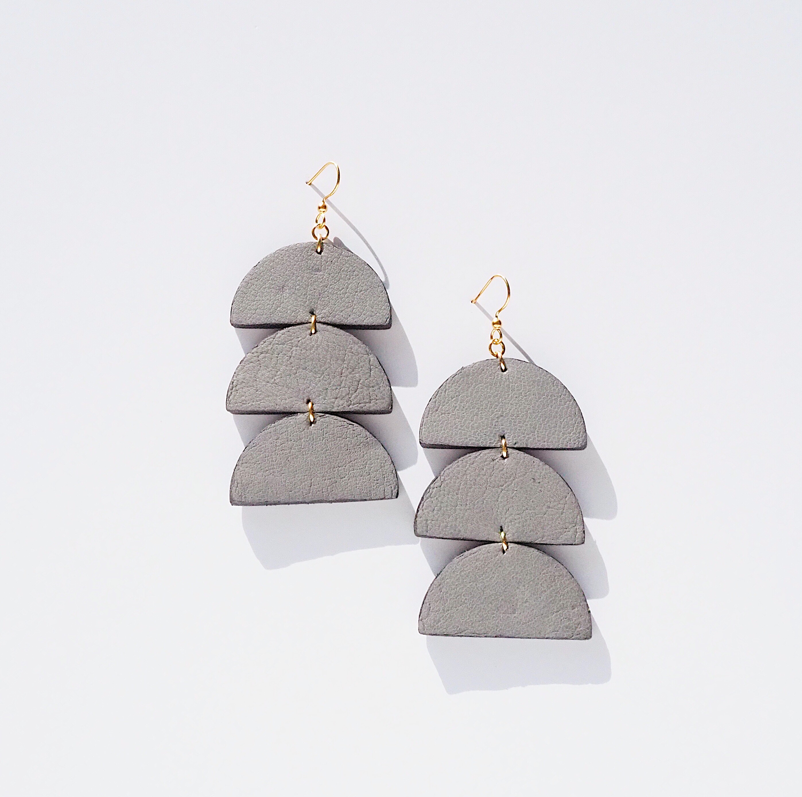 Gigi Leather Earrings.