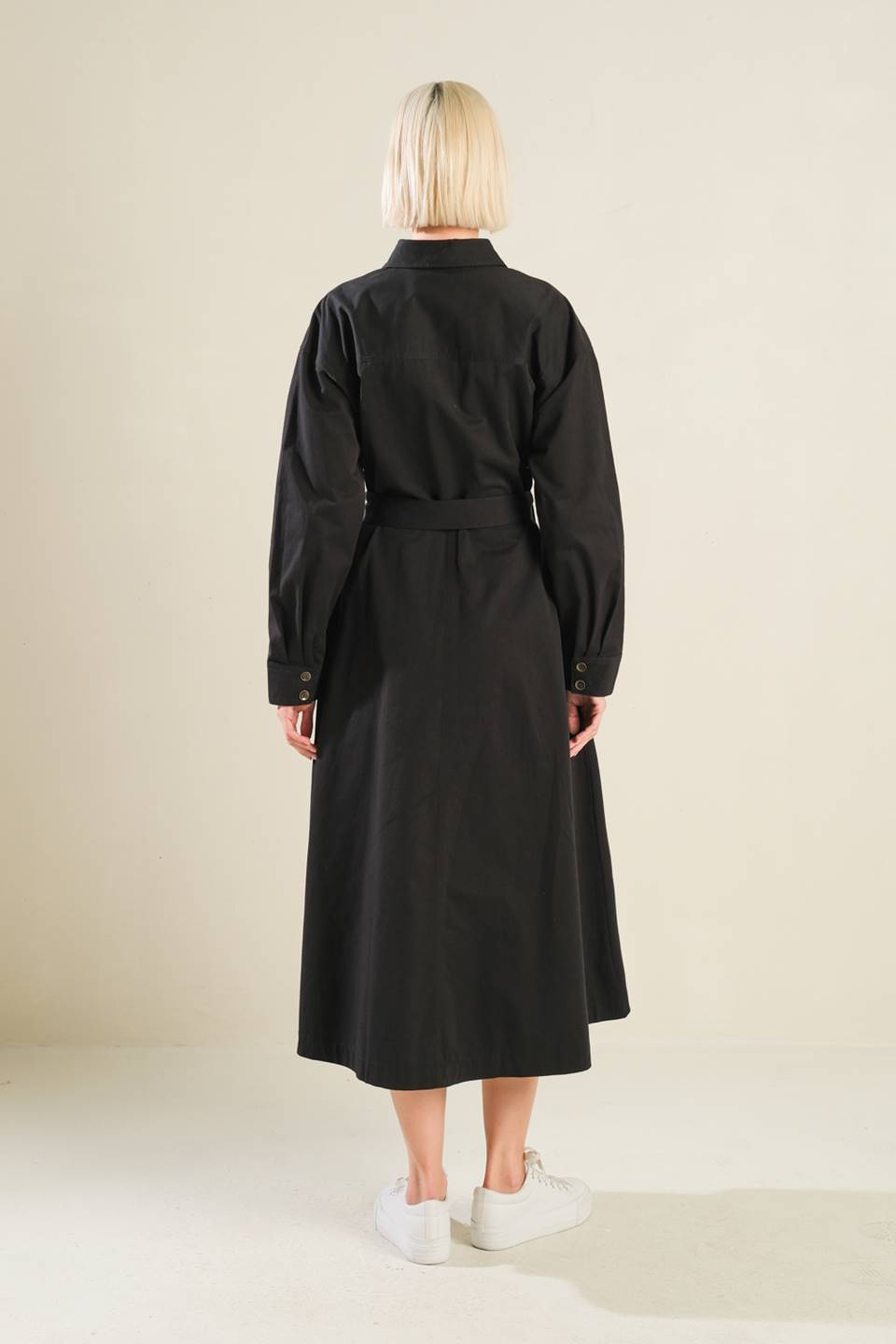 CHARMING DECISION WOVEN MIDI DRESS - MaraFormigone