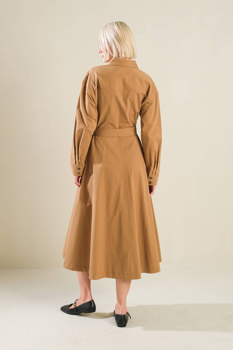 VESTIDO MIDI TEJIDO DE DECISIÓN ENCANTADORA