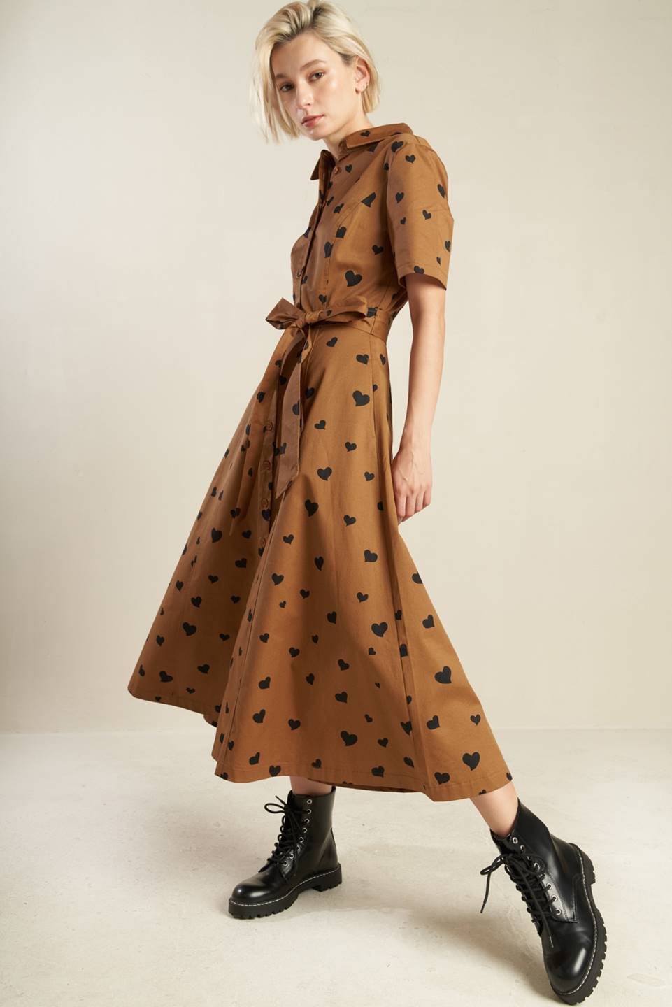 VESTIDO MIDI TEJIDO LISTO PARA USAR