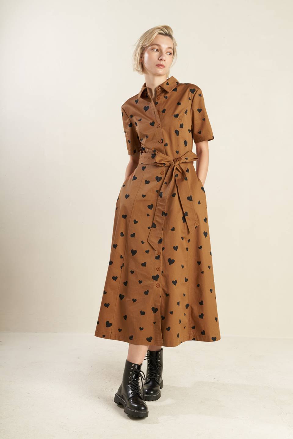 VESTIDO MIDI TEJIDO LISTO PARA USAR