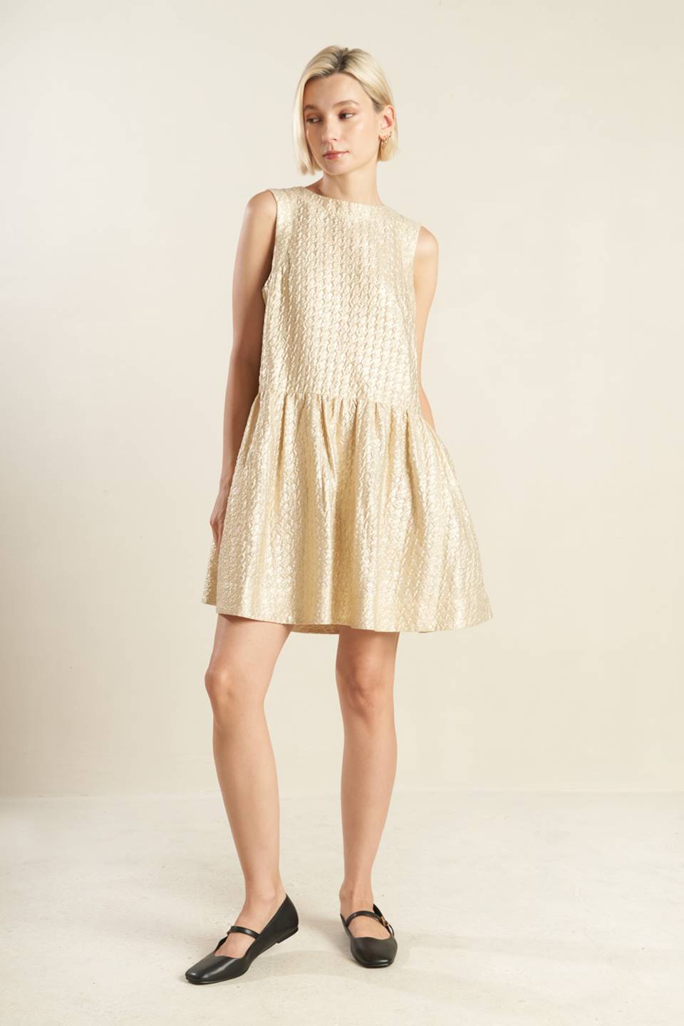 HORIZON HIDEAWAY WOVEN MINI DRESS - MaraFormigone