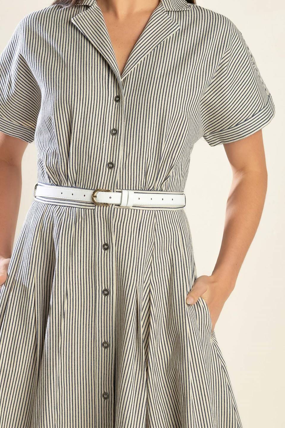 TIEMPO PARA EVOLUCIONAR VESTIDO MIDI TEJIDO