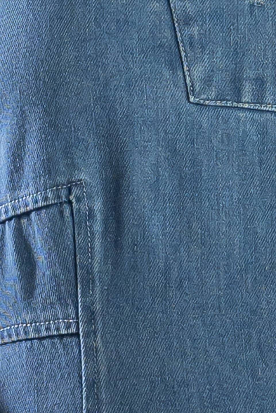 THE GENEVIEVE DENIM MIDI DRESS - MaraFormigone