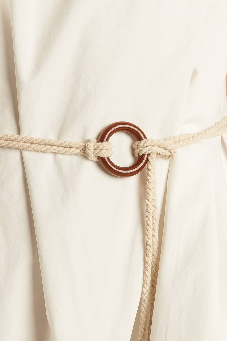 RIVERSIDE SIPS WOVEN MIDI DRESS - MaraFormigone