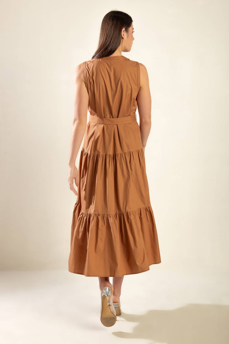 EVERYTHING I WANT WOVEN MIDI DRESS - MaraFormigone